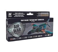 Vallejo AV "Guerre du Viêt Nam USAF schéma de couleurs" Mer Modèle Air Ensemble