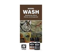 Vallejo CC095 Color Chart: Model Wash