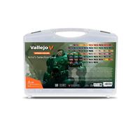 Vallejo - Coffret de sélection d'artistes | Gamme de Couleurs Xpress | Peinture Acrylique à Modeler | 60 Bouteilles x 18 ML