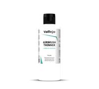 Vallejo Diluant Aérographe 200 Ml - Dilue les Peintures Acryliques sans Perte de Qualités - Idéal pour Aérographes - Série