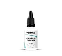 Vallejo Diluant Aérographe Incolore 32 ml - Idéal pour diluer les peintures acryliques - Compatible avec aérographes - Série