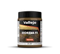 Createx Vallejo Peinture acrylique Diorama FX VAL26807 - Boue épaisse européenne 200 ml