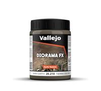 Vallejo Peinture acrylique texture Diorama FX Terre Sombre 200 ml