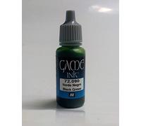Vallejo Jeu d'encre 17 ml peinture acrylique - Parent Inky Black Green