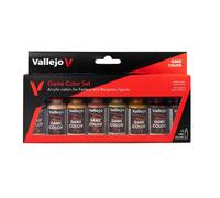 Createx Vallejo – Lot de 8 couleurs AV – Teinte de peau