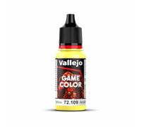 Createx Vallejo Peinture pour figurines Game Color 72109 Toxic Yellow 18 ml