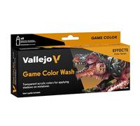 Vallejo Game Color Set 72190 Game Color Wash (8x18ml)