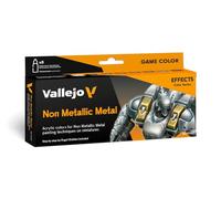 Createx Vallejo - Set de peintures Game Color 72193 - Non Metallic Metal - 8 x 18 ml