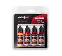 Vallejo Game Color Set 72377 Red Color Set (4x18ml)