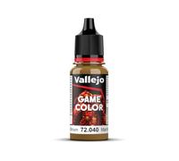 Vallejo Game Color Peinture Acrylique Marron Cuir Mat, 18 ml, Autonivelante, Système BSL, Idéale pour Figurines et Modèles.