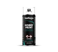 Createx Vallejo Peinture en spray Blanc 400 ml – Modélisme & maquettes – Fini mat – 2 diffuseurs