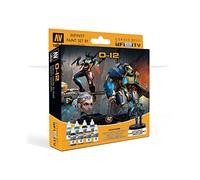 Vallejo Infinity O-12 Lot de 9 Couleurs avec FI