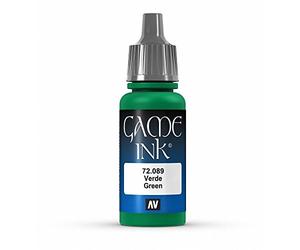 Vallejo Jeu d'encre 17 ml peinture acrylique - Parent Inky Green