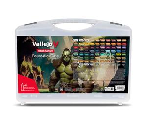 Vallejo Mallette Game Color Foundation Case 80 Flacons Opaques