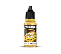 Createx Vallejo Flacon de peinture acrylique Model Air 17 ml Us Interior Yellow