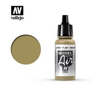 Vallejo Model Air Couleur Acrylique Pour Aérographe 71067 Laiton Brillant