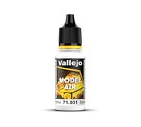 Createx Vallejo Peinture acrylique Model Air flacon de 17 ml blanc