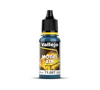 Vallejo Model Air Flacon de peinture acrylique 17 ml bleu acier