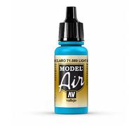 Vallejo Model Air Flacon de peinture acrylique 17 ml Light Sea Blue