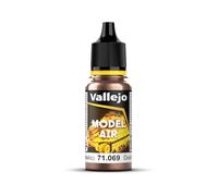 Vallejo Peinture acrylique Model Air Metallic Rust – Flacon 17 ml