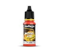 Vallejo Model Air Flacon de peinture acrylique 17 ml rouge clair