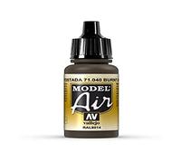 Vallejo Model Air Flacon de peinture acrylique 17 ml Terre d'ombre brûlée