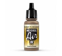 Createx Vallejo Flacon de peinture acrylique Model Air Usaf Brown 17 ml