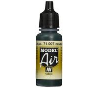 Vallejo Model Air Flacon de peinture acrylique 17 ml vert olive