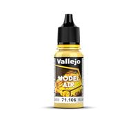 Vallejo Model Air Peinture acrylique Yellow Lazure RLM 05 — flacon 17 ml
