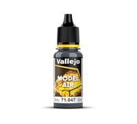 Vallejo Model Air Peinture Acrylique Mate Grise pour Aérographe - 18 ml avec Compte-Gouttes - Idéale pour Modélisme et Maquettes