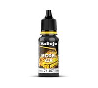 Vallejo Model Air peinture acrylique 17 ml Noir Bouteille