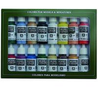 Vallejo Model Color 16 color Set 70140 Basic Colors Usa (16)