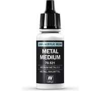 Vallejo Model Color 191 Metal Medium (521) - 18 ml