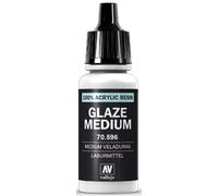 Createx Vallejo - Medium Veladuras Incoloro pour effets de transparence - 18 ml