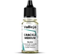 Createx Vallejo - Médium craquelé incolore 18 ml - Effets artistiques pour peinture acrylique