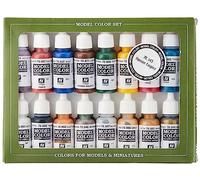 Vallejo Model Color Imperial Rome Lot de 16 peintures acryliques Couleurs assorties