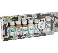 Vallejo Model Color Panzer Aces No 2 Lot de 8 pots de peinture acrylique Couleurs assorties