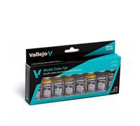 Vallejo Peinture acrylique Model Color Panzer Colours – Lot de 8 pots assortis