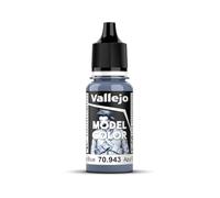 Vallejo Model Color Peinture Acrylique Bleu Gris Mat 18 ml Autonivelante Système BSL pour Modélisme et Figurines