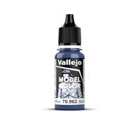 Vallejo Model Color Peinture Acrylique Bleu Mat 18 ml - Autonivelante et Système BSL pour Modélisme et Figurines