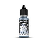 Createx Vallejo Peinture acrylique Model Color Bleu pastel mat autonivelante Système BSL 18 ml