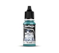 Vallejo Model Color Peinture Acrylique Bleu Vert Mat 18 ml Autonivelante Système BSL pour Modélisme et Figurines