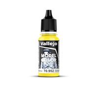 Vallejo Model Color Peinture Acrylique Jaune Citron Mat 18 ml - Autonivelante et Système BSL pour Modélisme et Figurines
