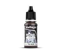 Createx Vallejo Peinture acrylique Acajou transparent 182/828 – Pot 17 ml