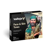 Vallejo Model Color Set 70258 Face & Skin Tones (16x18ml)