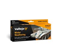 Vallejo Model Color Set 70263 Winter Weathering by Chema cabrero (8x18ml)