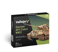 Vallejo Val899 Peinture Model Color Wwii Allemand Peinture Acrylique ? Couleurs Assorties (Lot De 16)-Générique