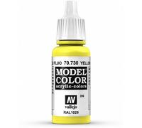 Jaune Fluo 206 / 730 Pot De Peinture Acrylique 17ml - Prince August