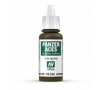Vallejo Panzer ACES Peinture Acrylique 17 ML - German Tank Crew II Feldgrau