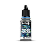 Vallejo Peinture acrylique pour aérographe AV Mecha Color - 17 ml - Gris métal